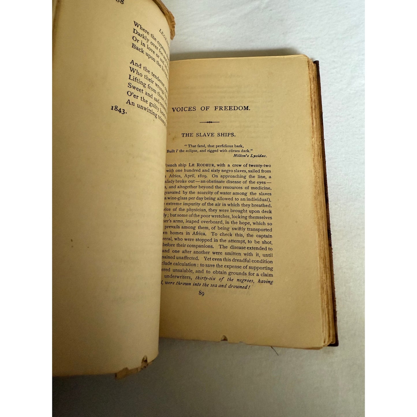 Whittier's Poems - John Greenleaf Whittier - 1893 - Leather Bound