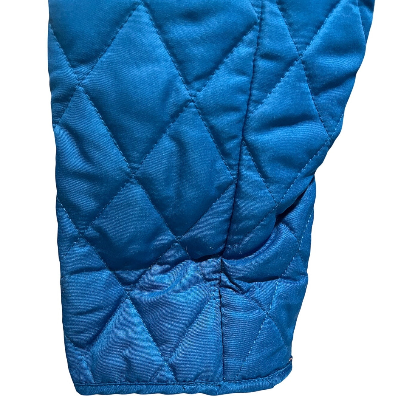 Selene Sport Blue Quilted Jacket Size Medium
