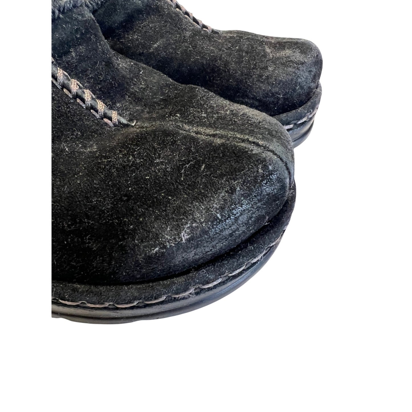 Klogs Slip Resistant - Non Marking - Size 7M - Leather Clog in Black