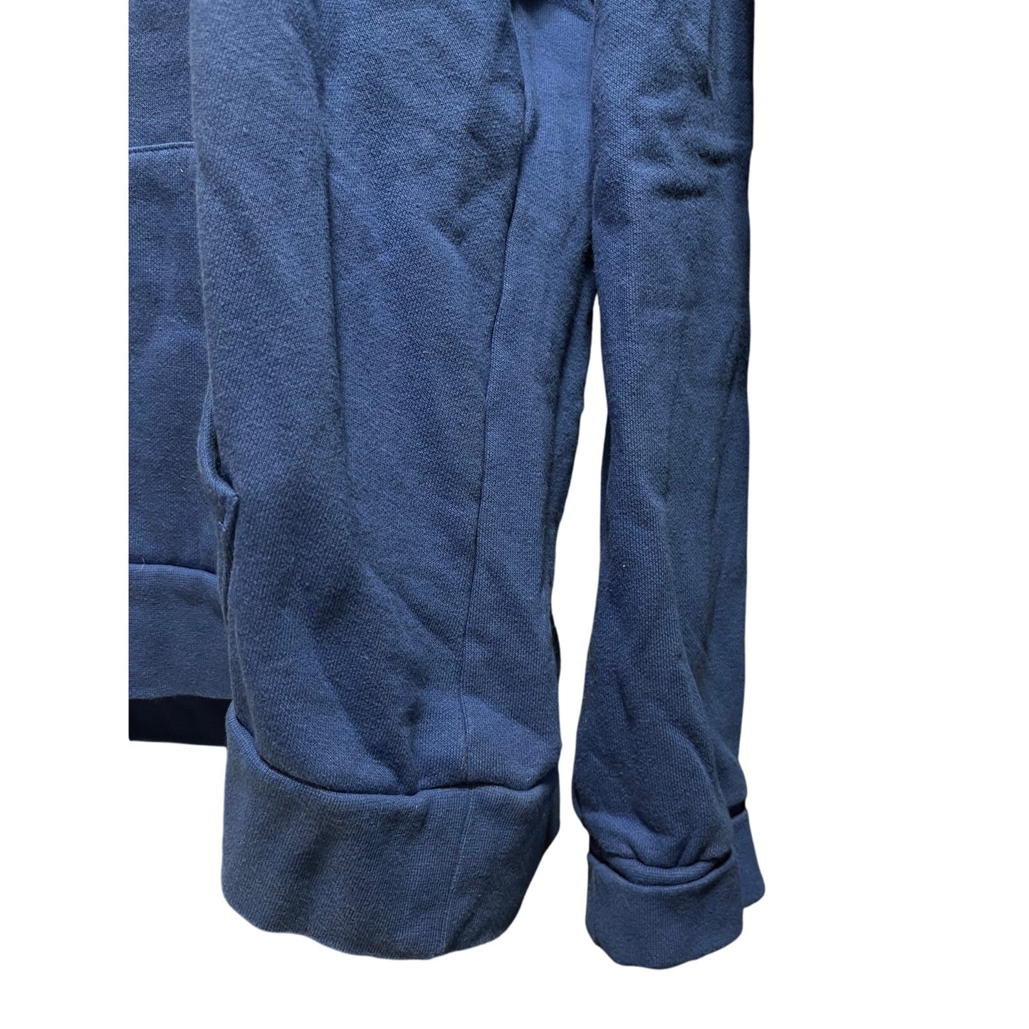 Majestic New York Giants Blue Size Large Women's Long Sleeve Hoodie