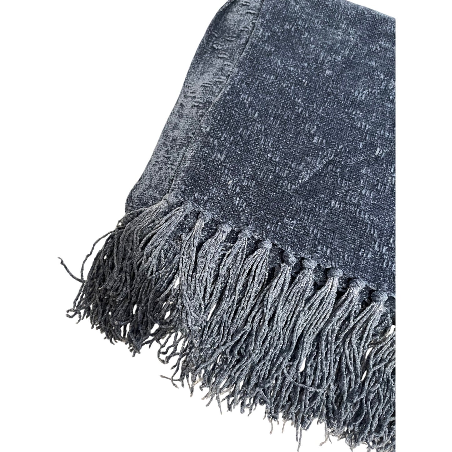 Ann Klein Blue Super Soft Thick Winter Scarf
