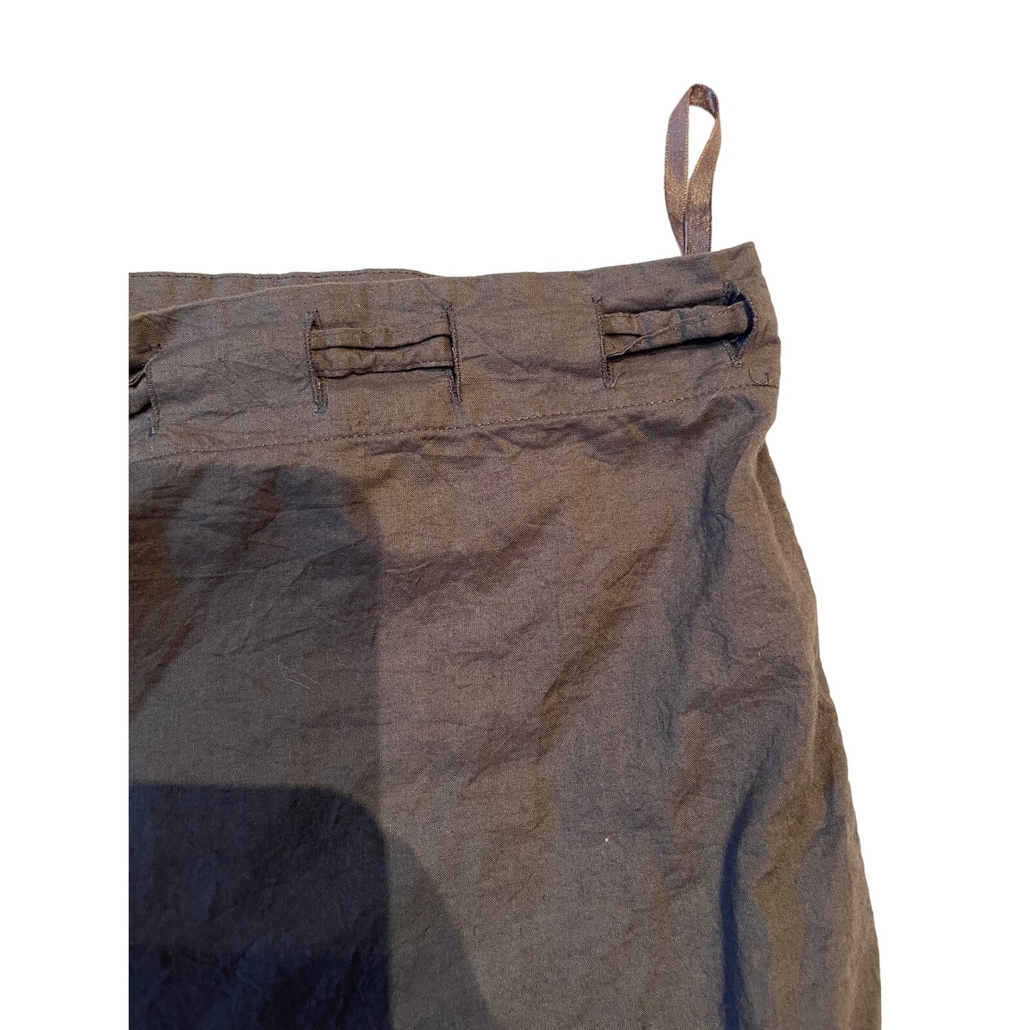 Eileen Fisher Lightweight Gray Cropped Tie Waist Size Small Pants