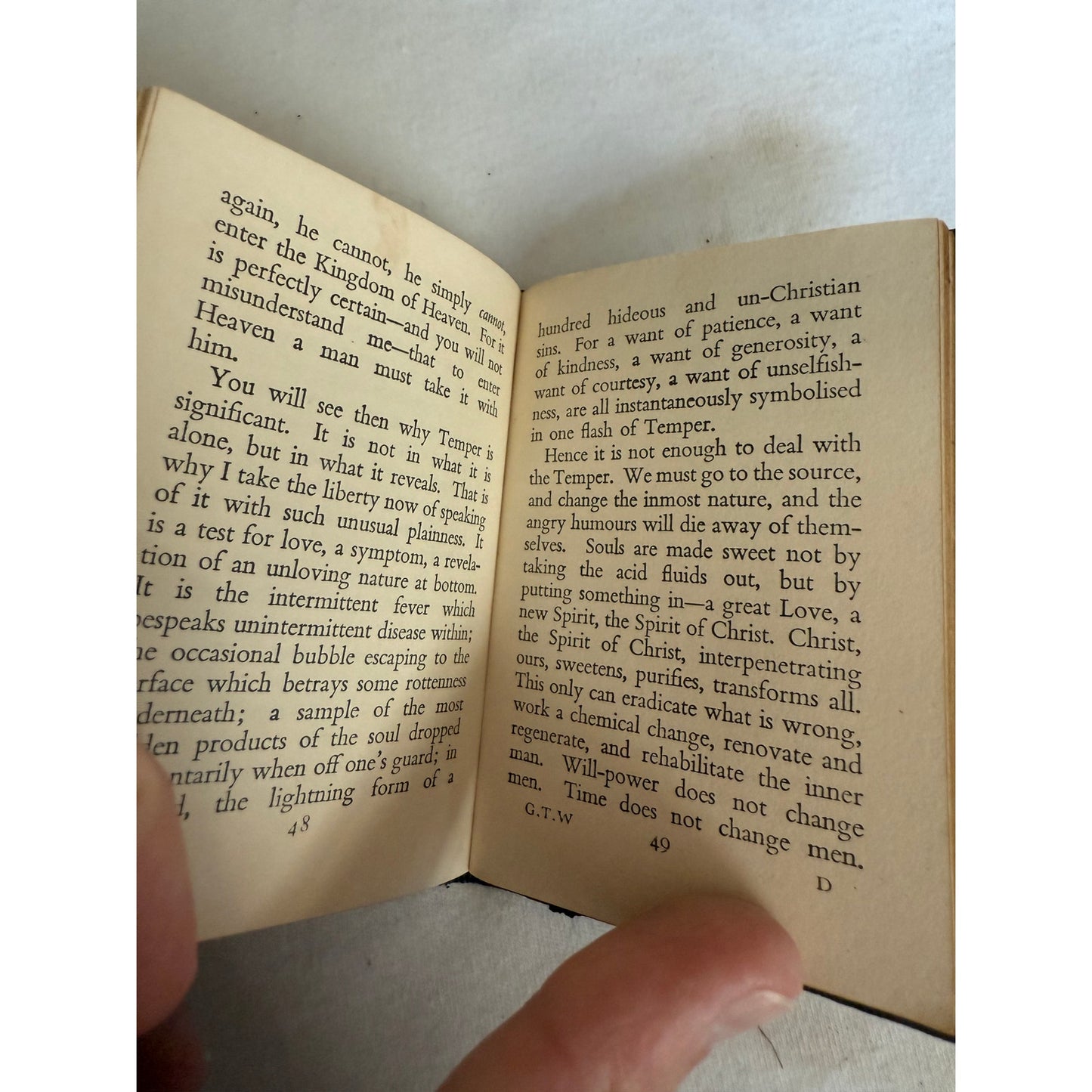 Antique The Greatest Thing In the World - Henry Drummond - Cloth Bound