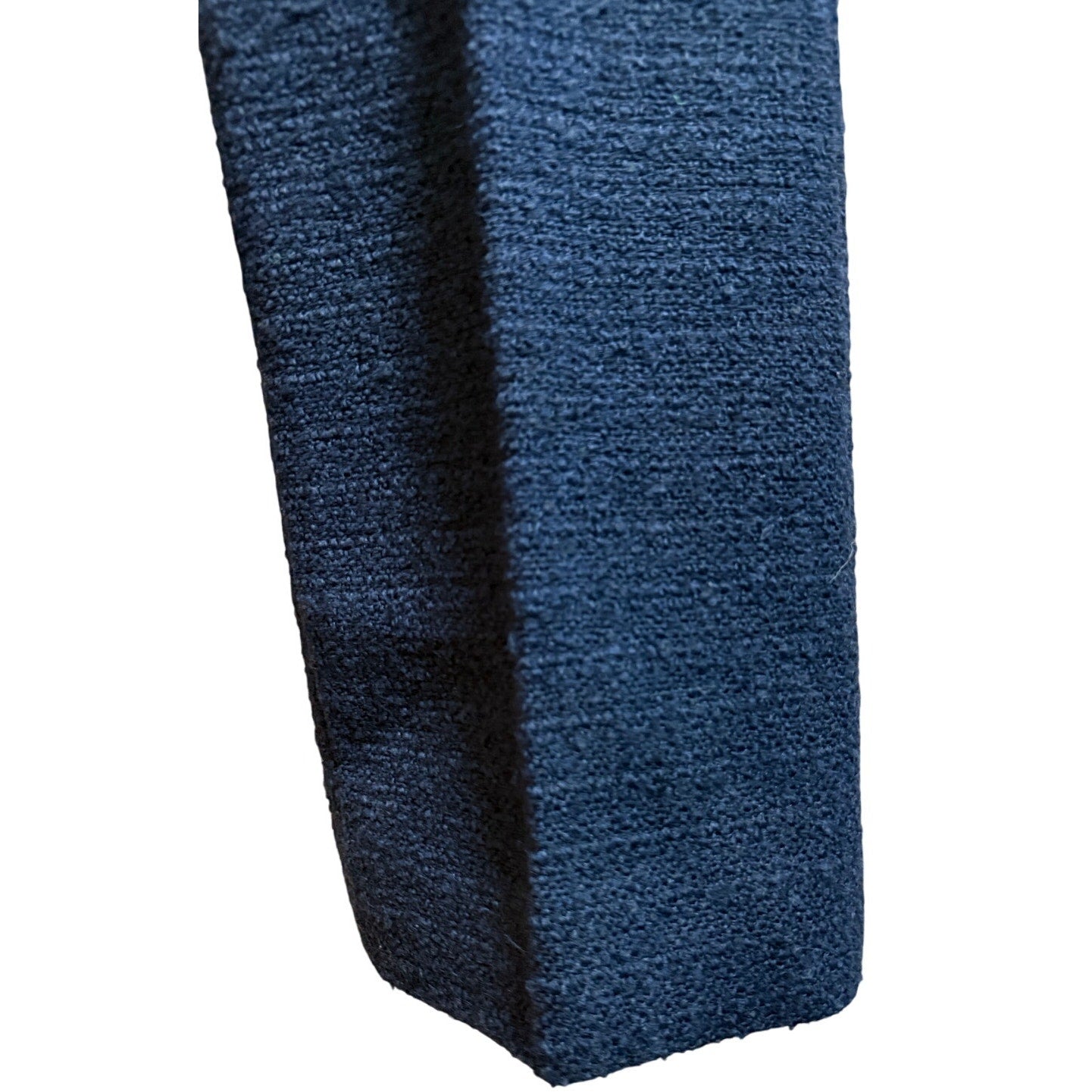 J.Crew Navy Blue Heavy Knit Wool Blend Straight Leg Trousers - Size 8