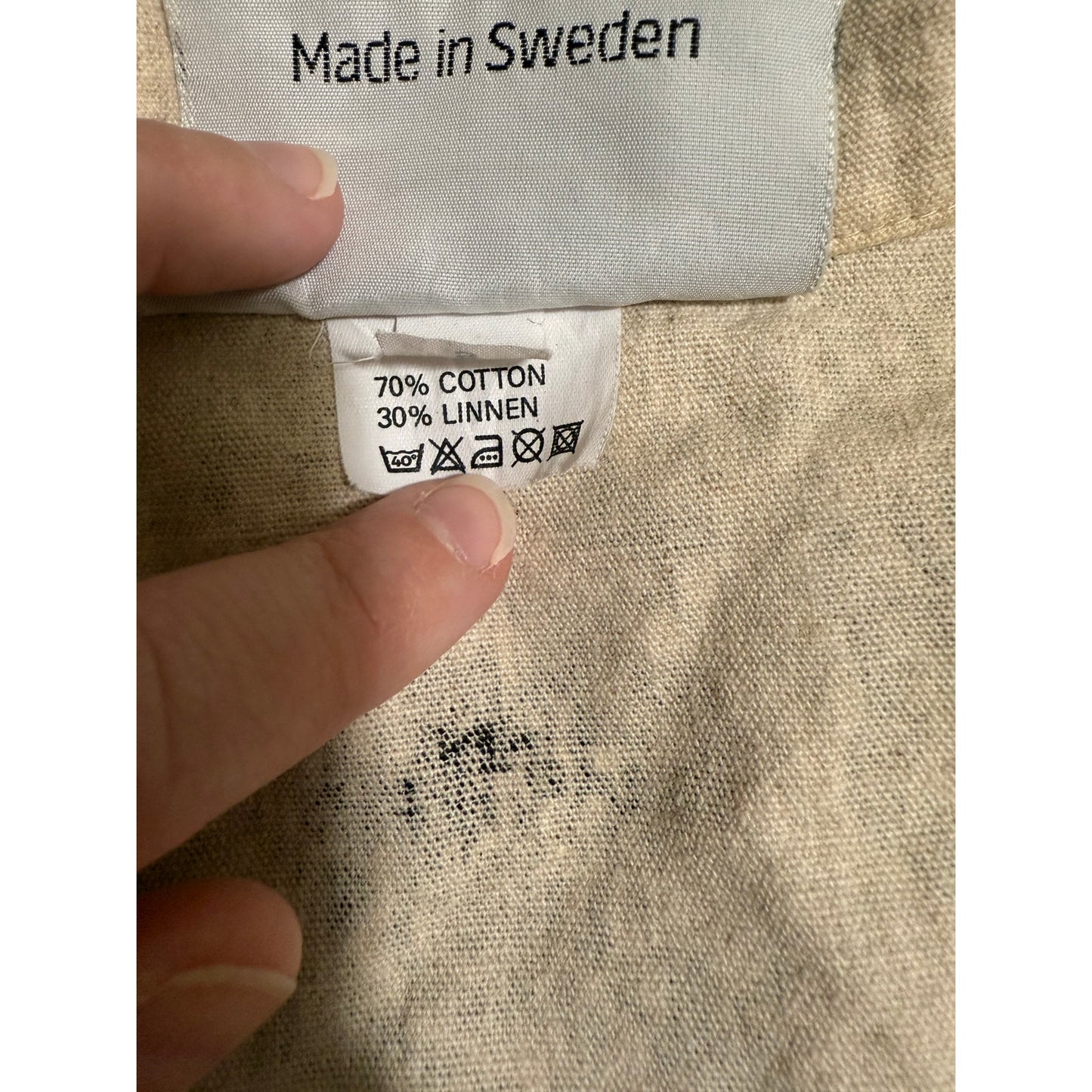 RARE Vintage Margareta Forslund Design Model Jacket - Linen ONE OF A KIND