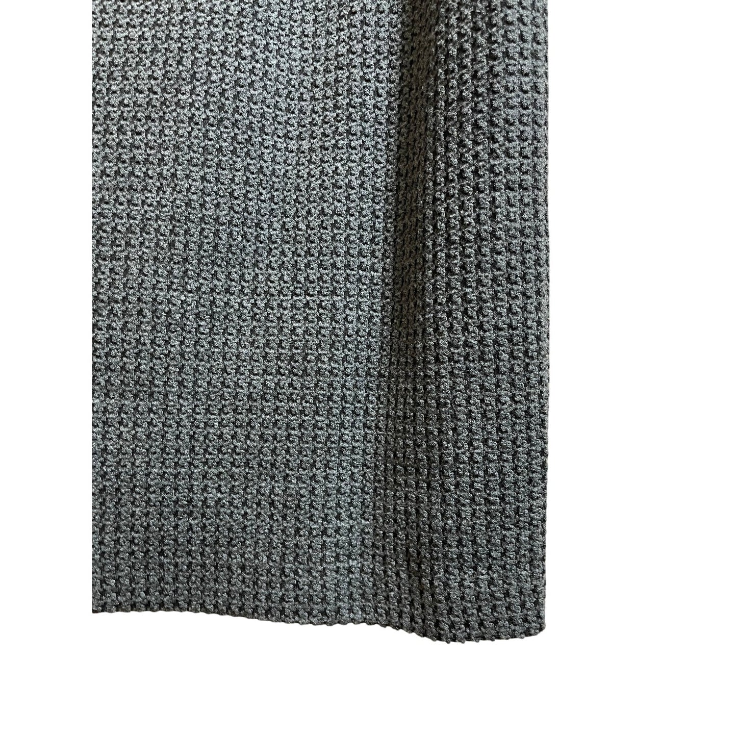 Nannette Lepore Size 14 Gray Midi Pencil Skirt