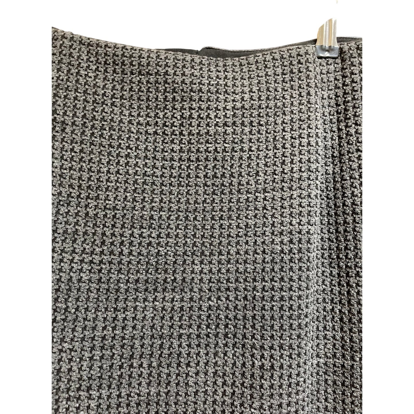 Nannette Lepore Size 14 Gray Midi Pencil Skirt