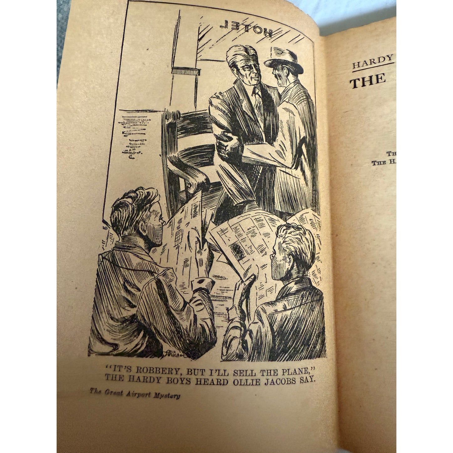 The Hardy Boys - The Great Airport Mystery - Franklin W. Dixon - 1930 Hardcover