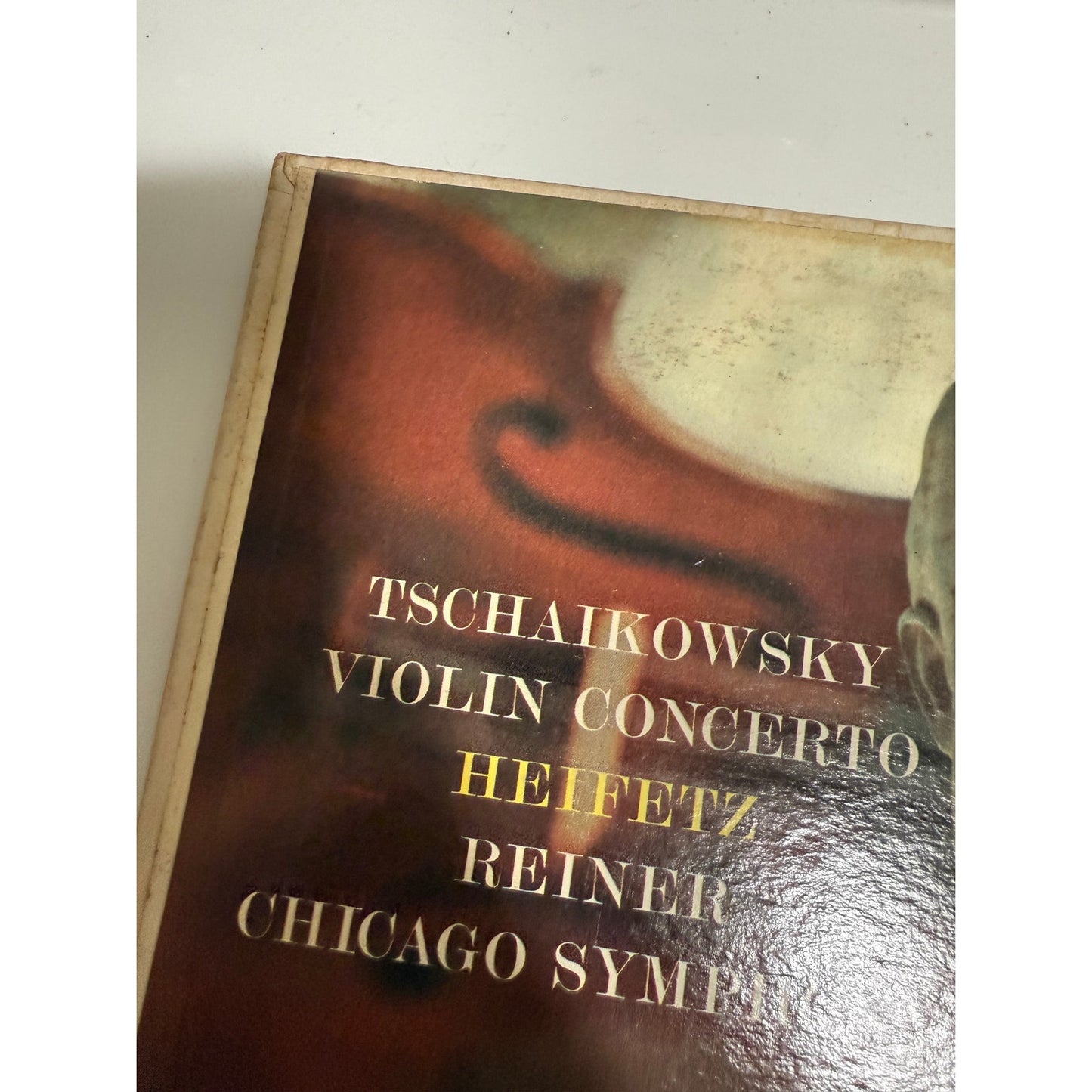 Heifetz Tschaikovsky Violen Concerto 1968 RCA LM-2129 LP 12" Vinyl VG+