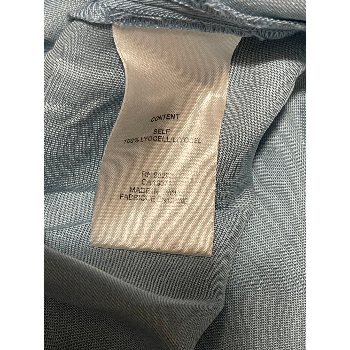Tibi Light Blue 3/4 Sleeve Size XS Blouse