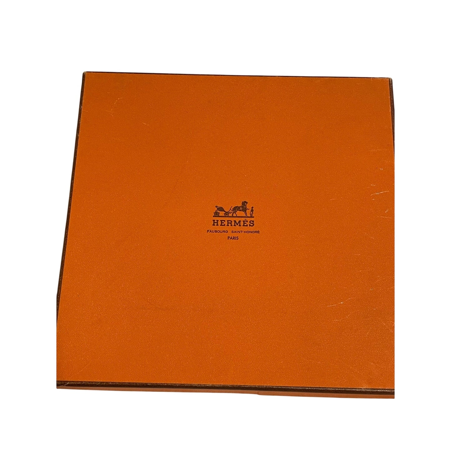 Vintage Hermes Les Voitures a Transformation Silk Scarf with the Original Box