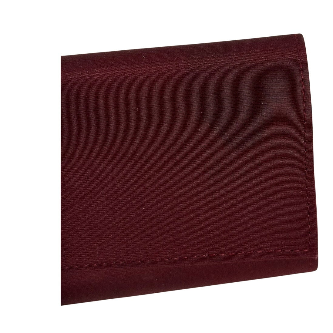 Deep Maroon Clasp Closure Clutch w/ Optional Shoulder Strap