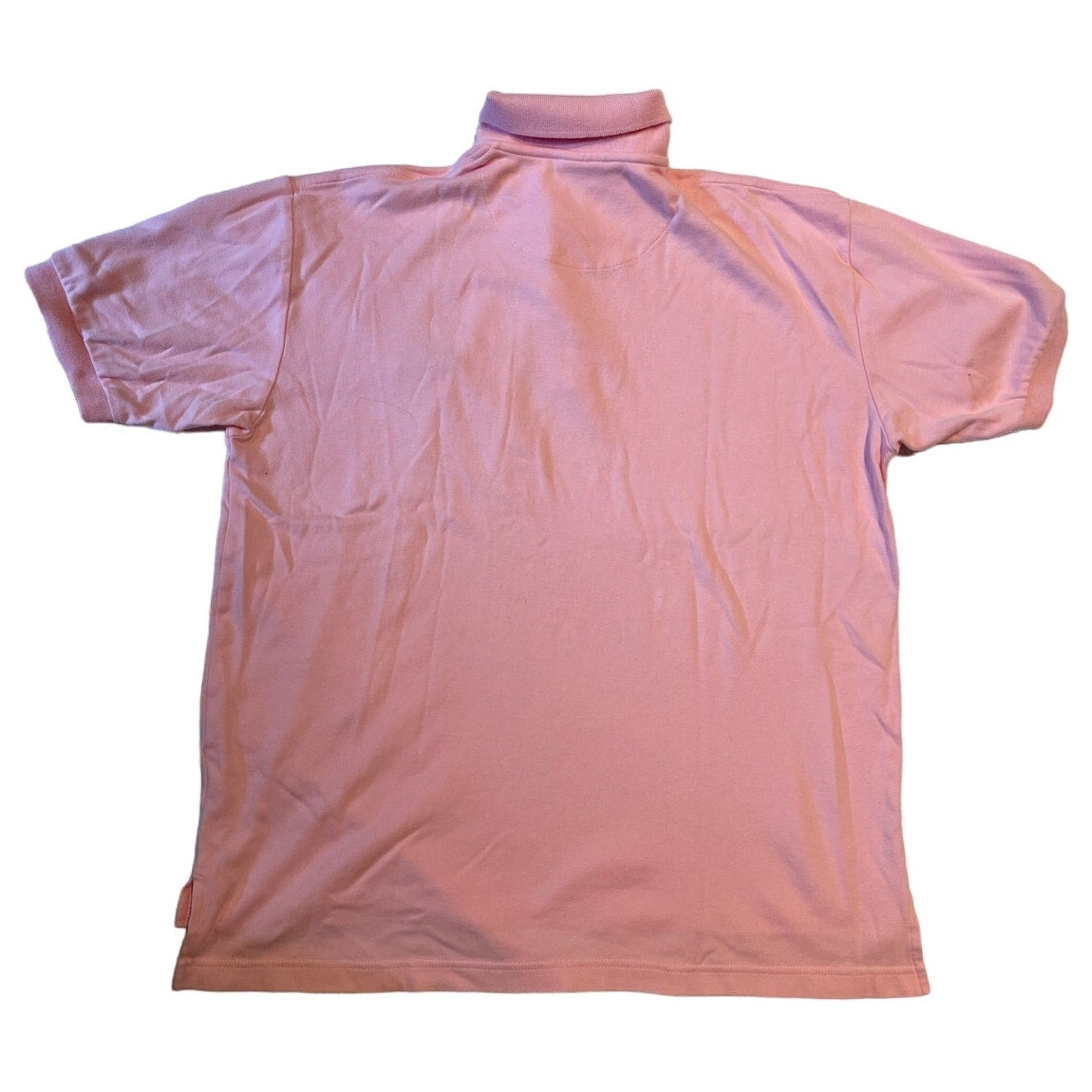 Vintage Trimingham's Bermuda 100% Cotton Medium Pink Polo Shirt