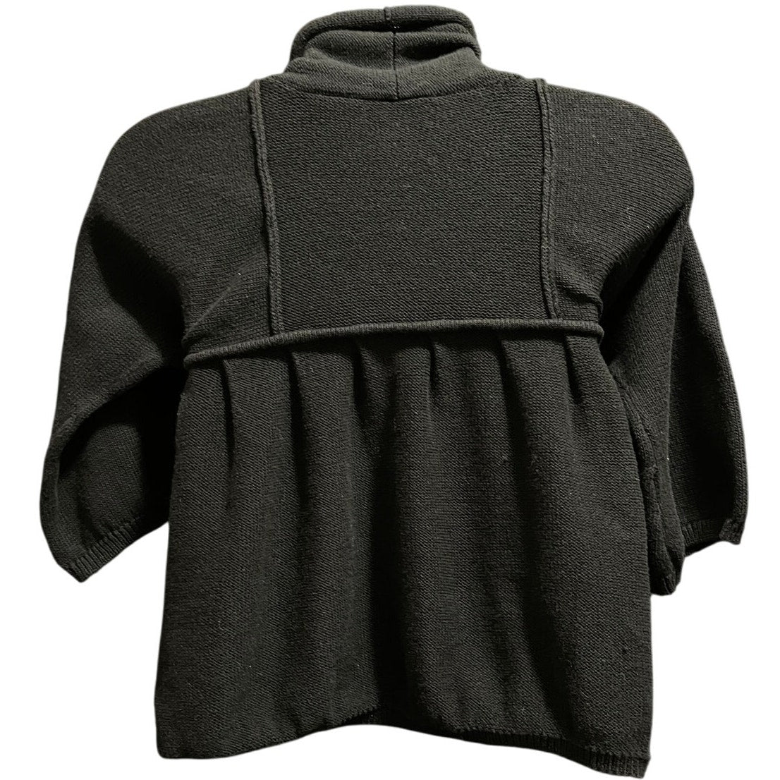 Ann Taylor The LOFT Black Tie Front Knit Cardigan - XS