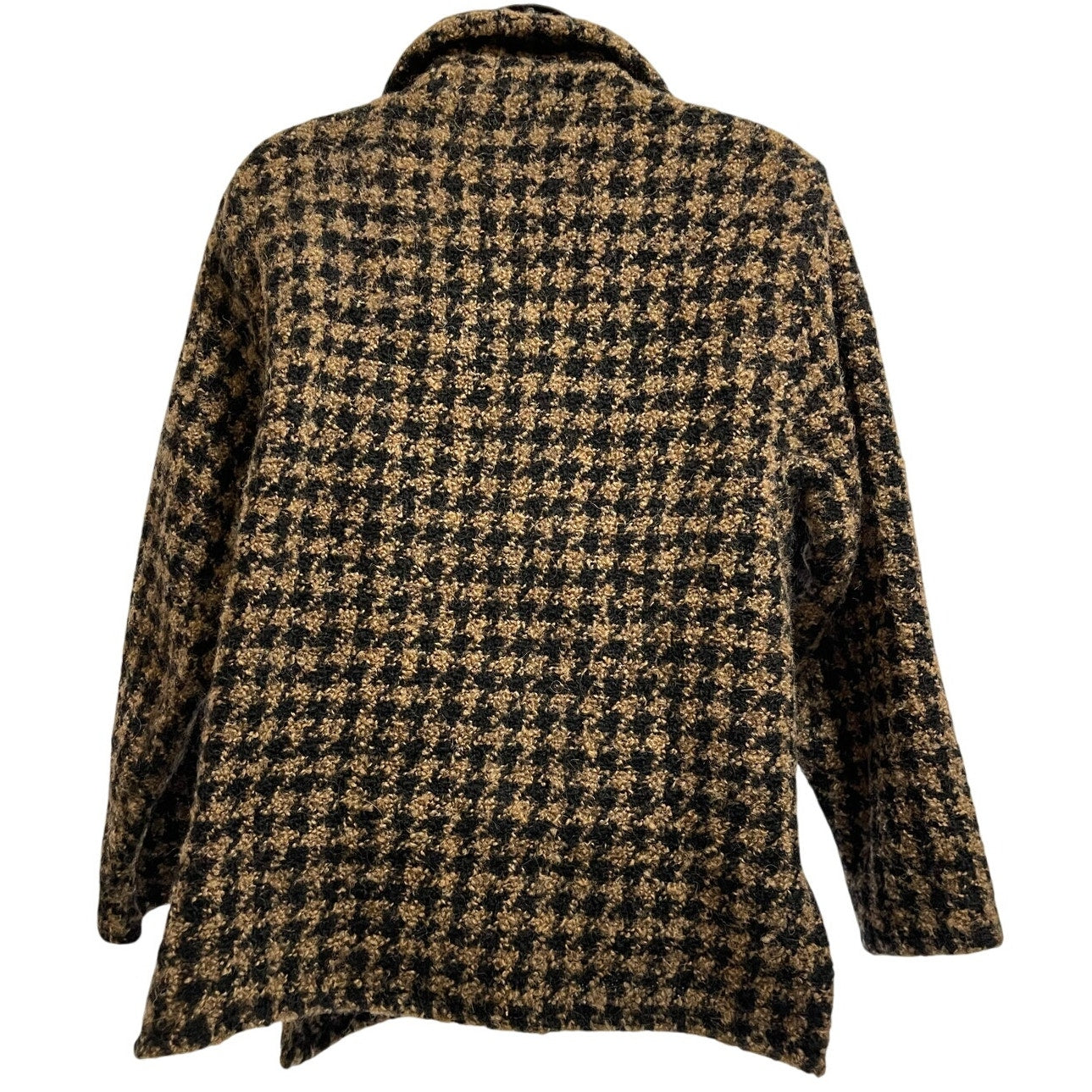Vintage Weave of The Irish - 90% Wool - Brown & Black Herringbone Jacket