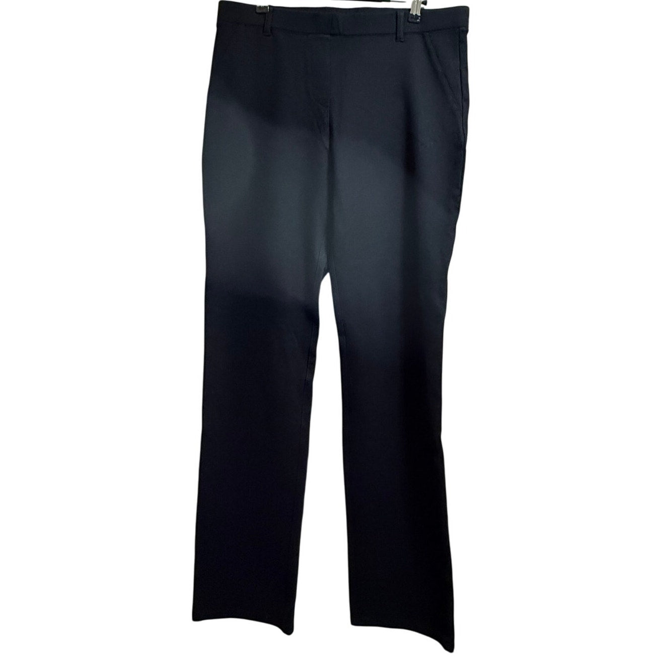 Quince Womens Ultra-Stretch Ponte Bootcut Pant Black Pull On L Tall - NWT