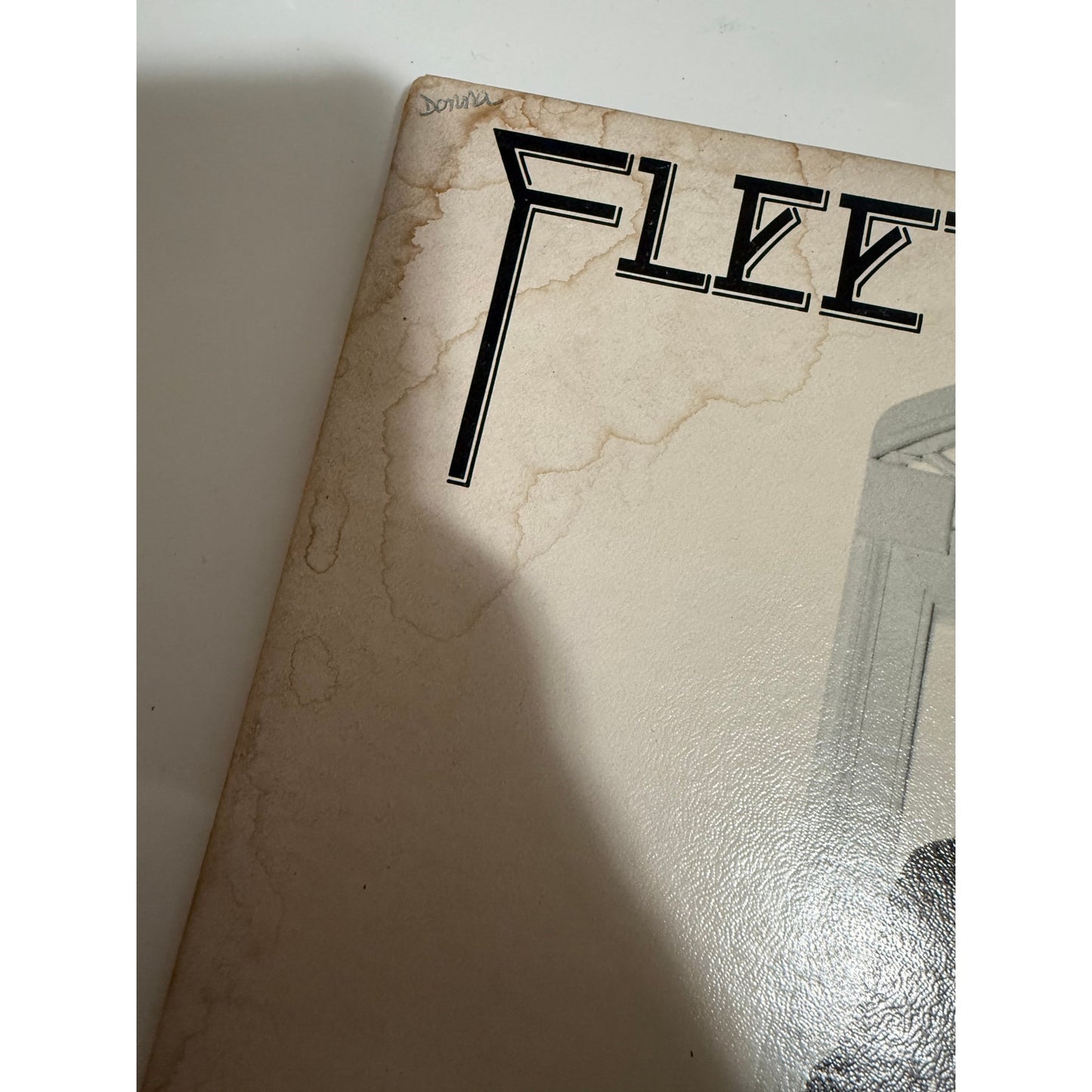 Fleetwood Mac Self Titled LP 1975 Lyric Insert MS 2225 Textured Cover 12" Vinyl