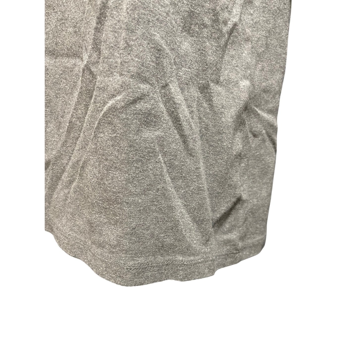 Jones New York Signature Gray T-Shirt - Size Large - Buttons on Shoulder