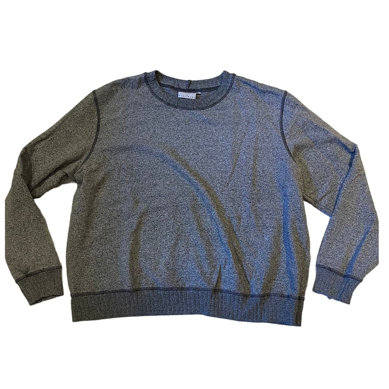 Hot Cotton by Marc Ware Grey Crewneck Sweatshirt - Women's XL