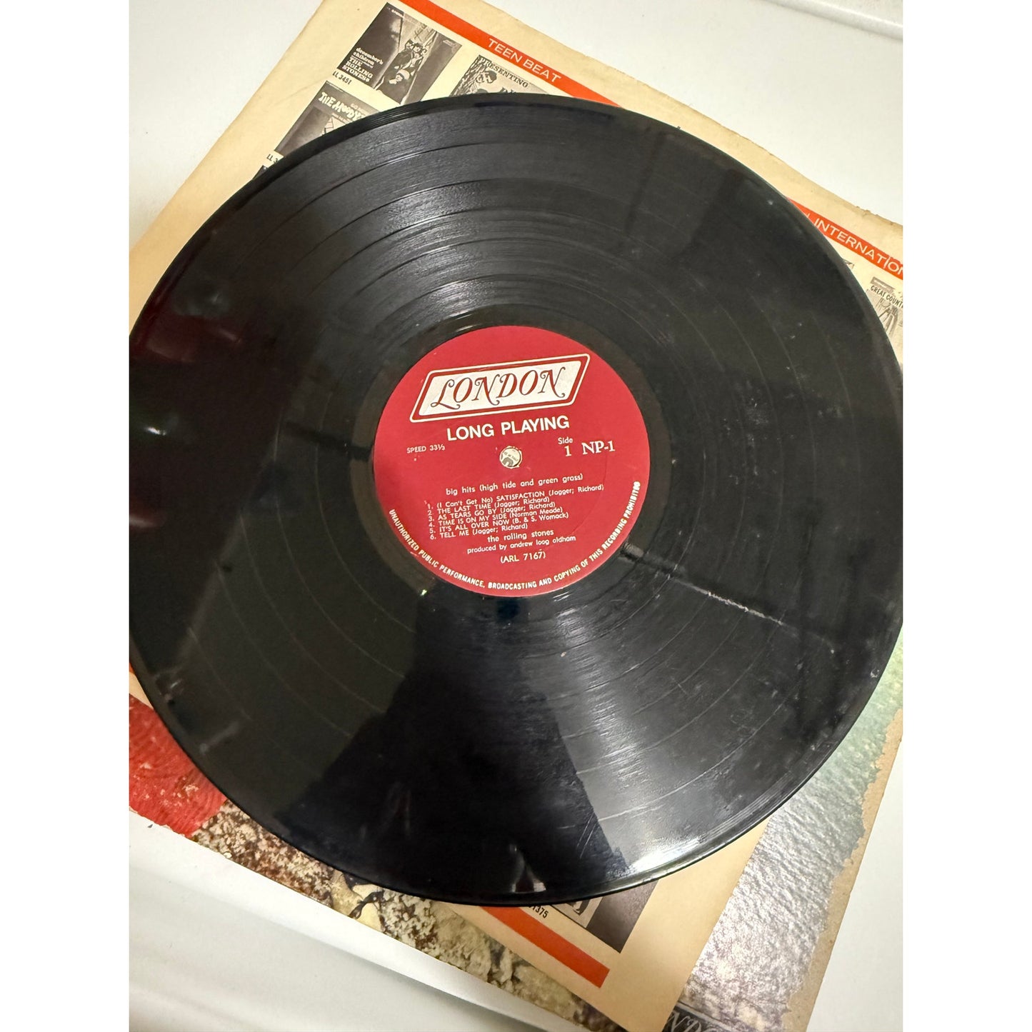 The Rolling Stones Big Hits 1966 LP Gatefold w/ Booklet - 12" Vinyl Record Mono