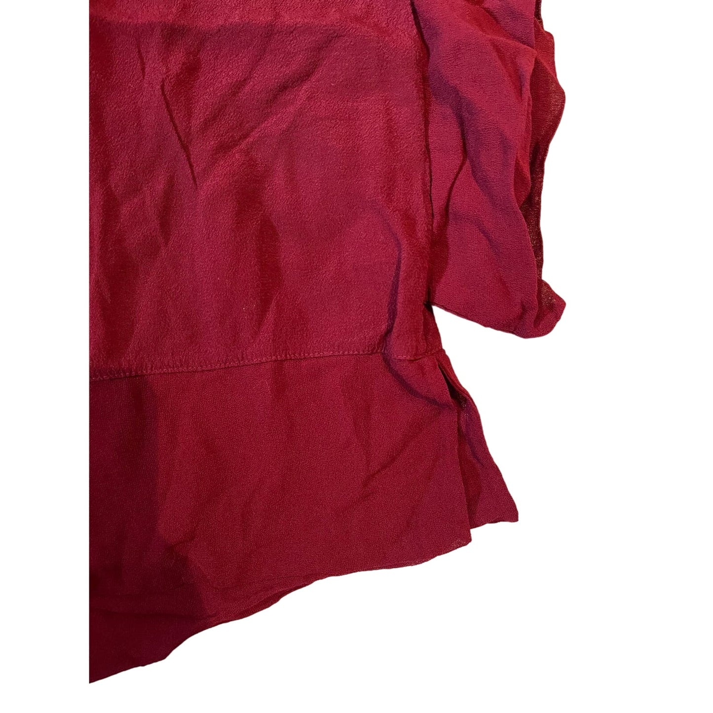 La Fée Maraboutée Women's Size 38 Cropped Bright Pink Blouse