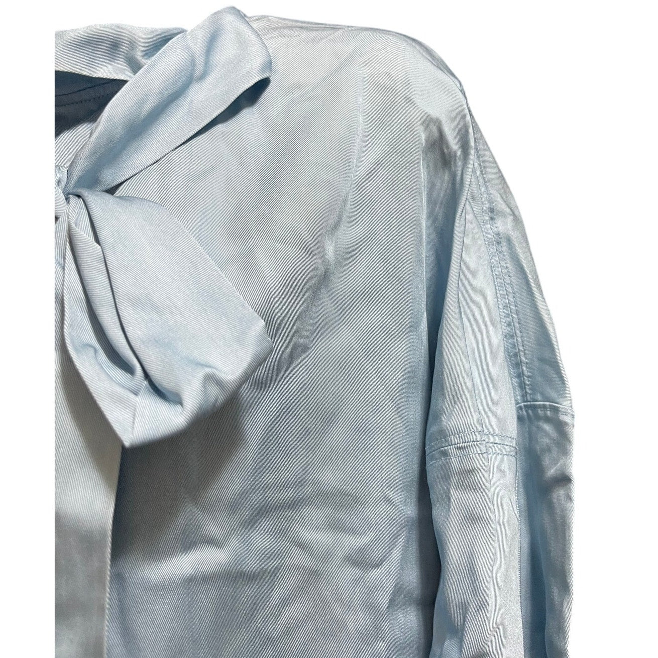 Tibi Light Blue 3/4 Sleeve Size XS Blouse