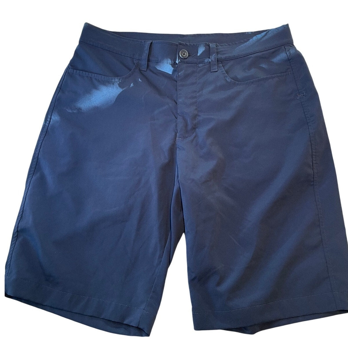 Under Armour Heat Gear Navy Blue Size 32 Golf Shorts