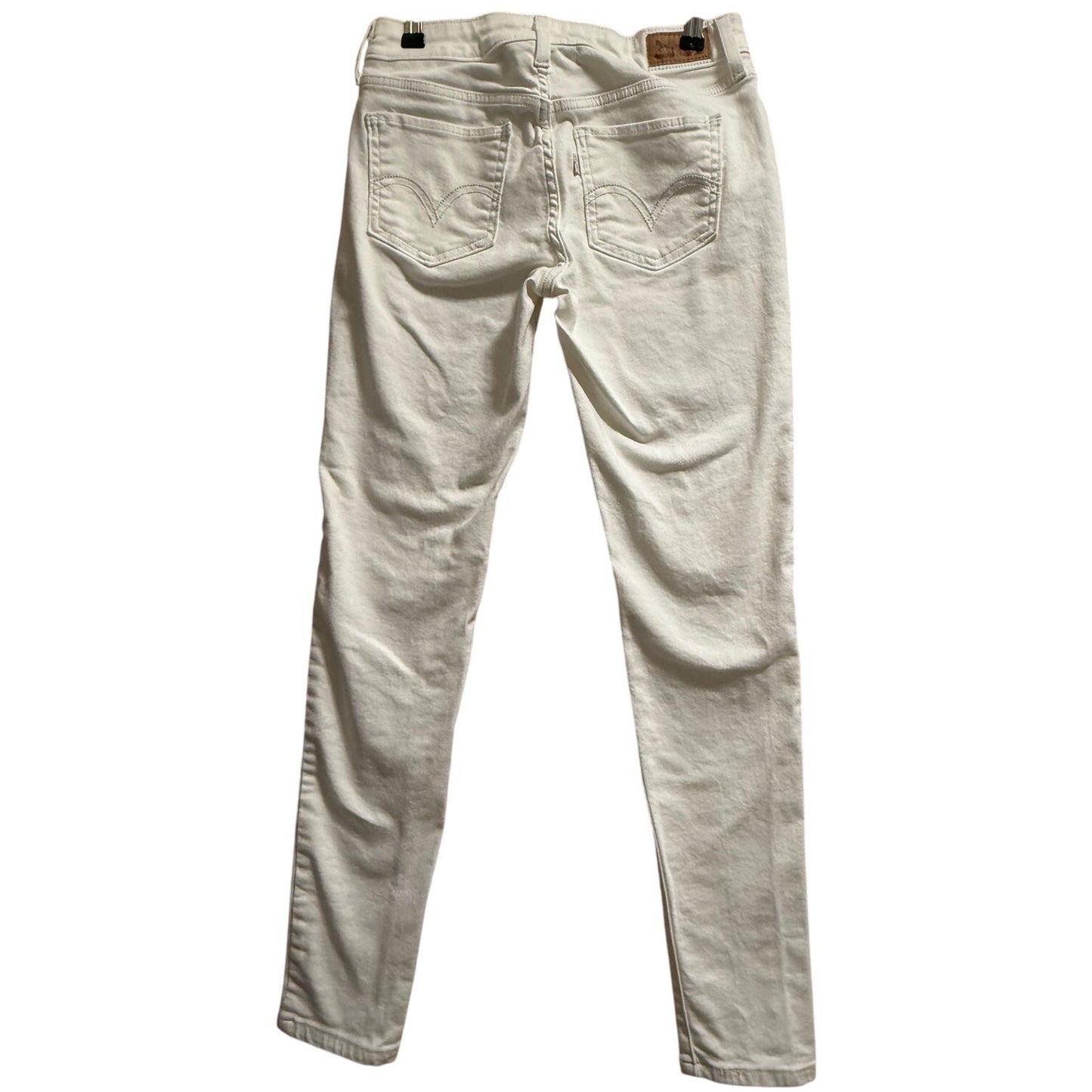 Levi's Legging White Skinny Denim Jeans Size 27