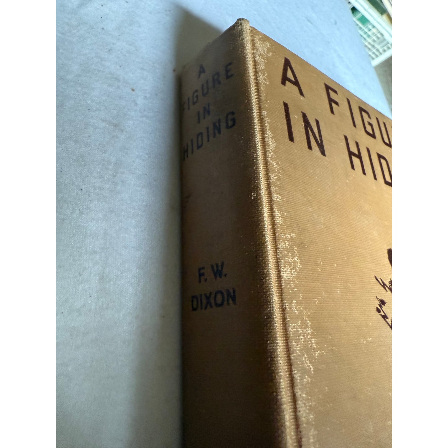 The Hardy Boys - A Figure in Hiding - Franklin W. Dixon - 1937 - Hardcover