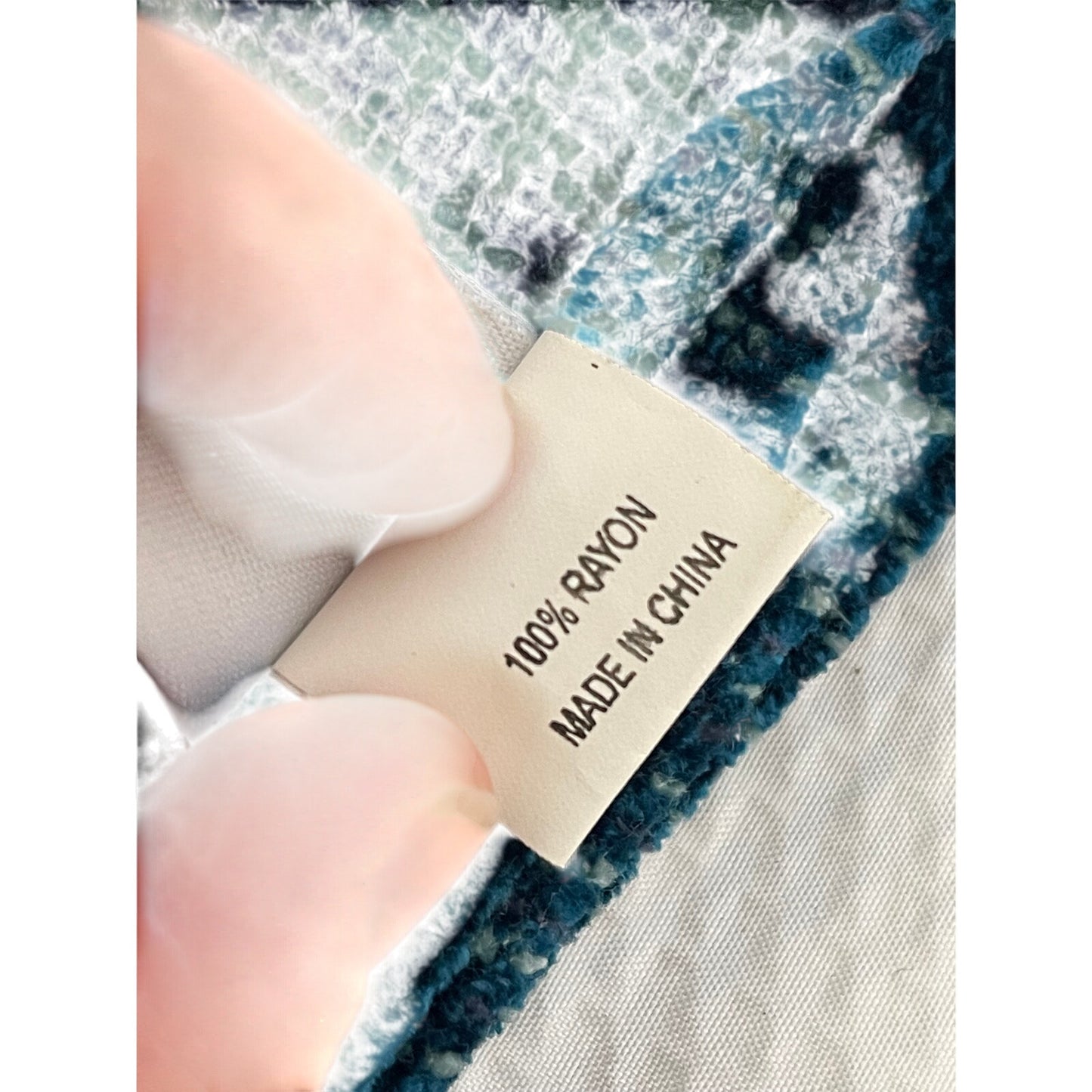 Twenty Degrees Blue Gay Plaid Unisex Scarf