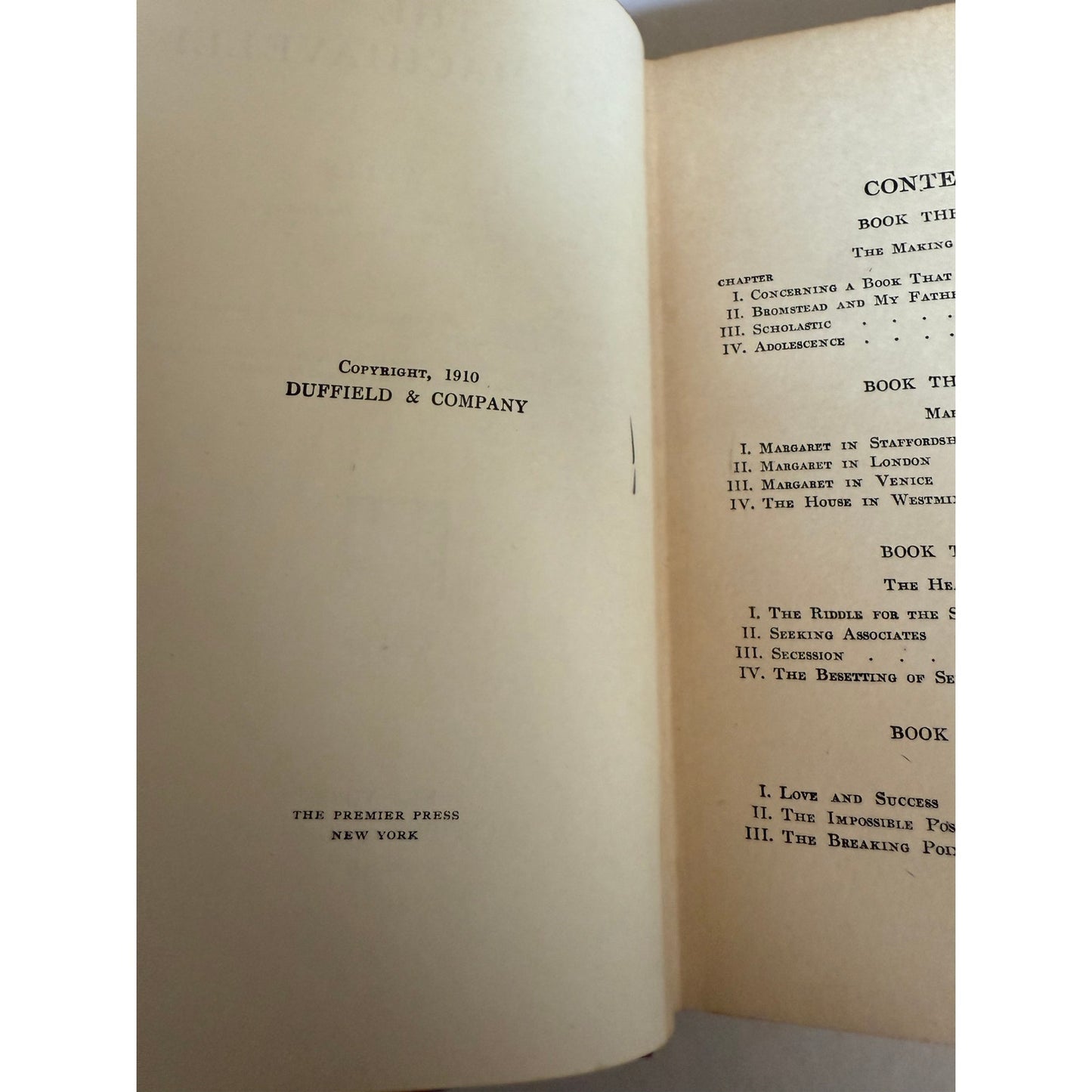 The New Machiavelli - H.G. Wells - 1910 - Hardcover