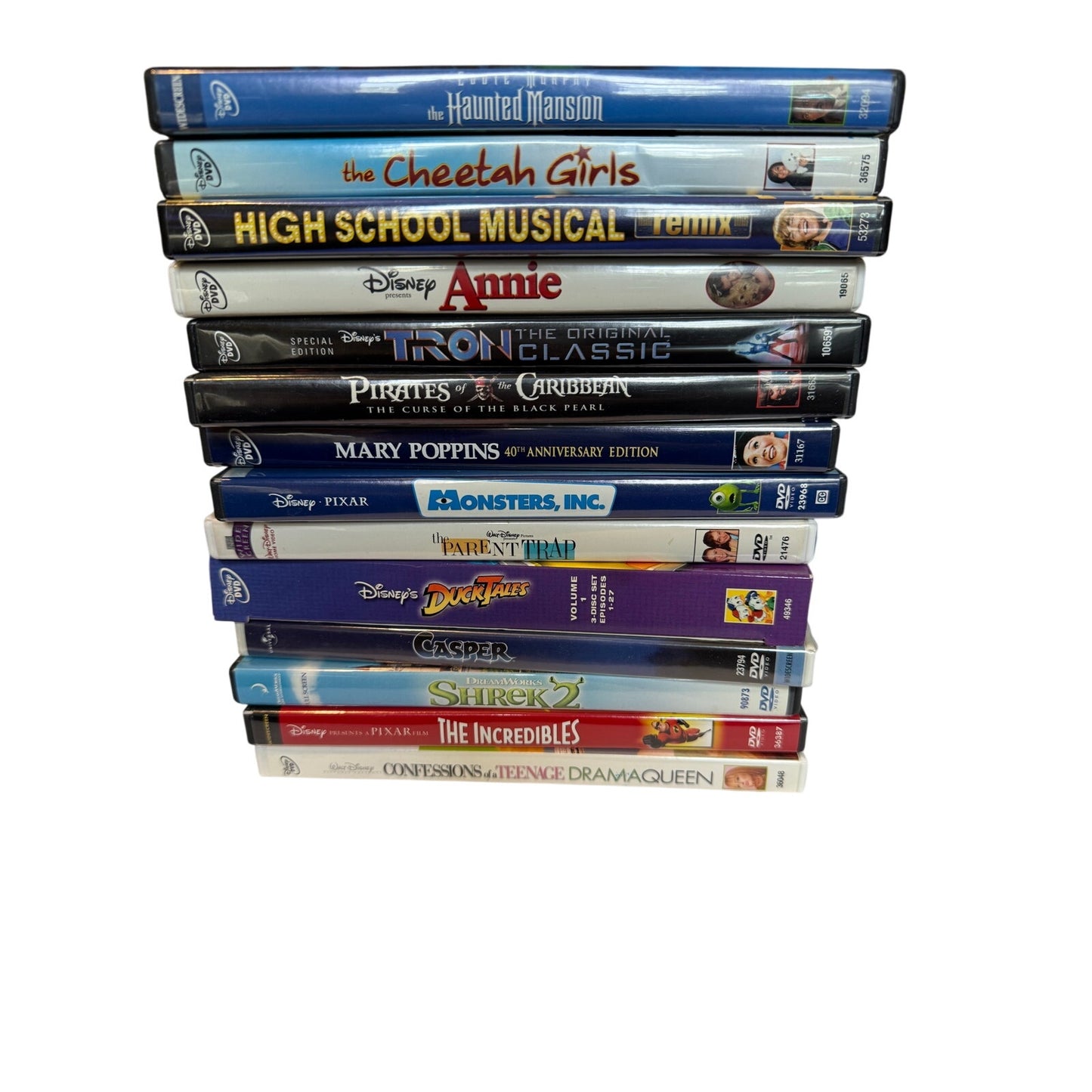 Disney & Kids DVD Bundle - 14 DVD's - DuckTails Season, Live Action & Cartoons