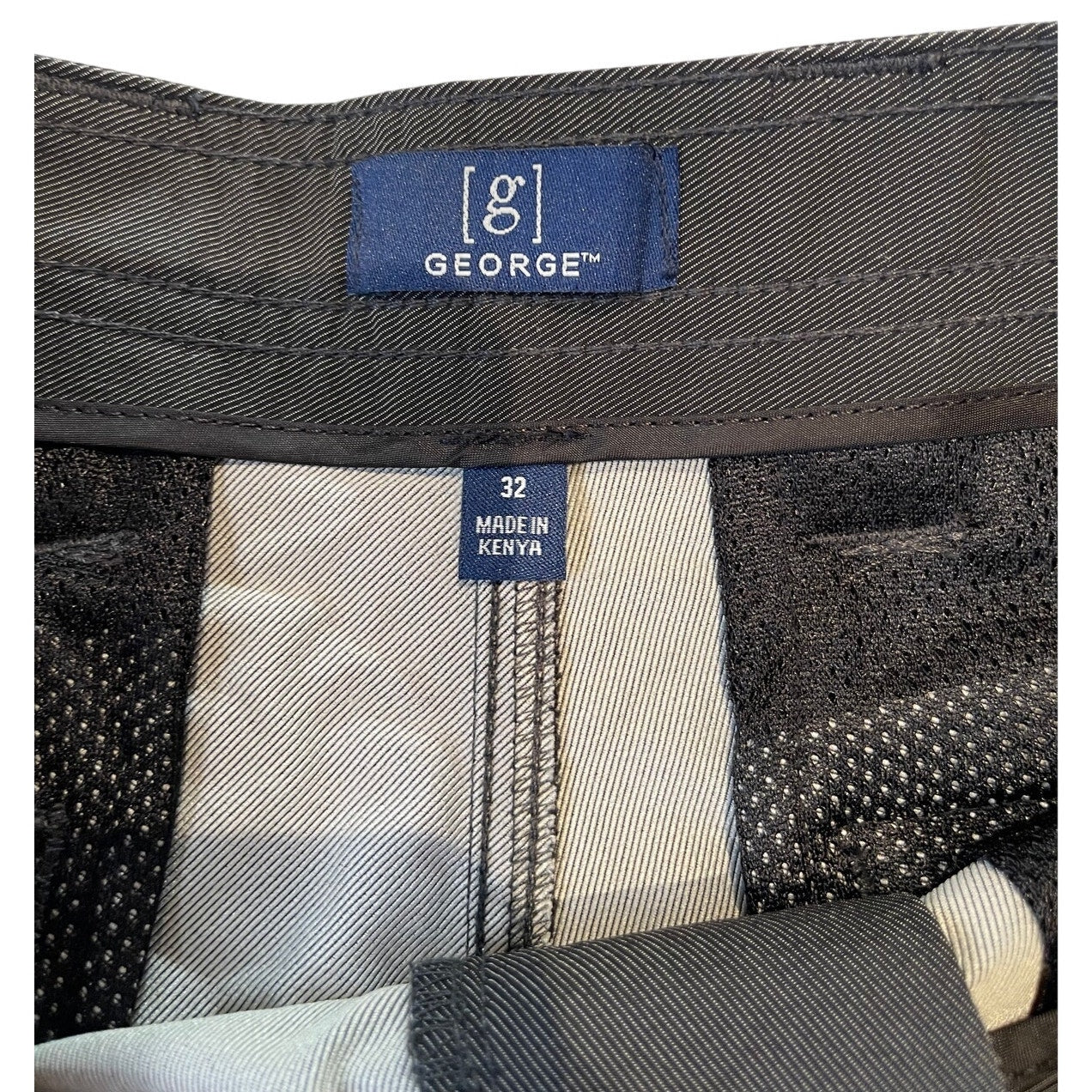 George - Size 32 - Dark Gray Golf Shorts - Men's