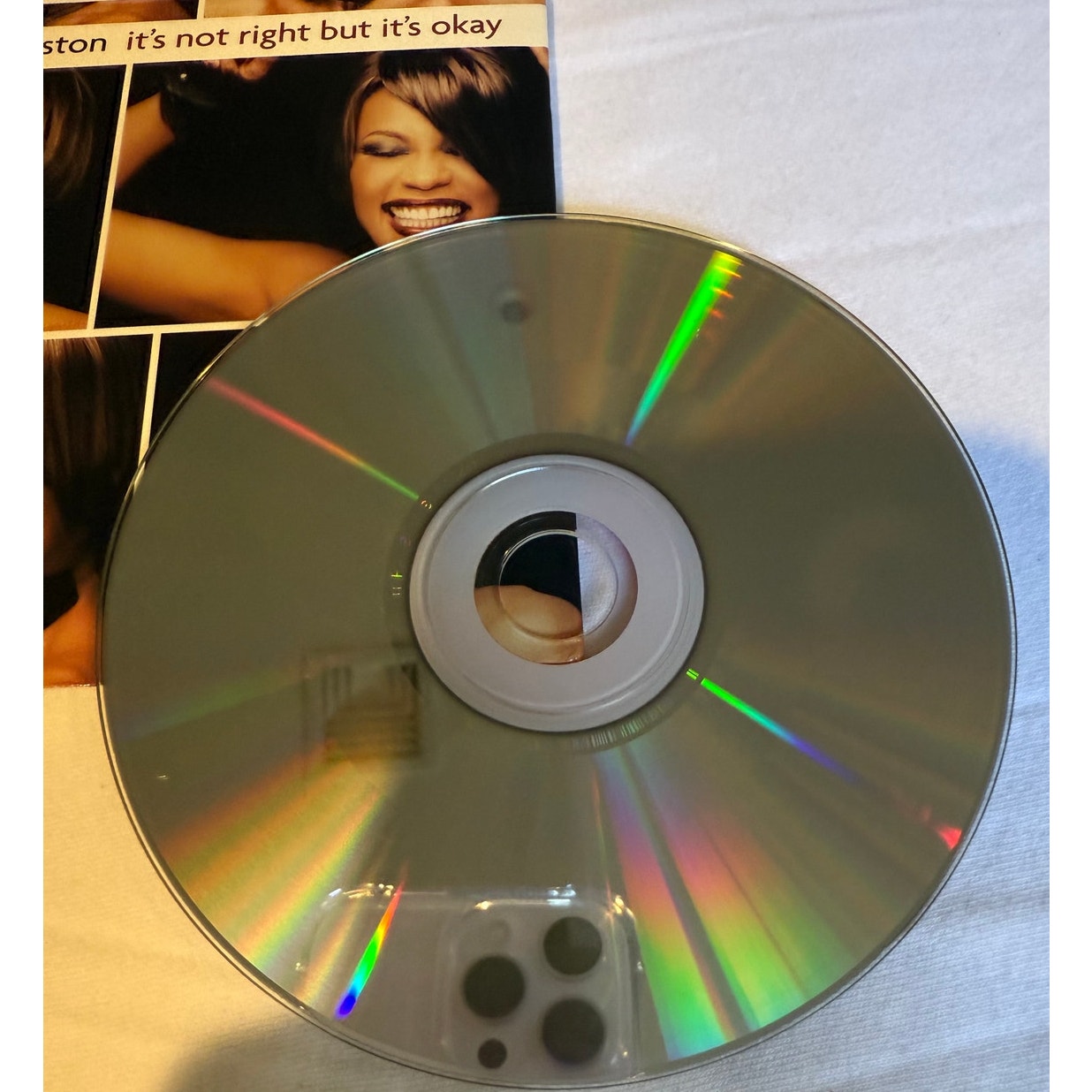 Whitney Houston It's Not Right But It's Ok 1999 CD Single