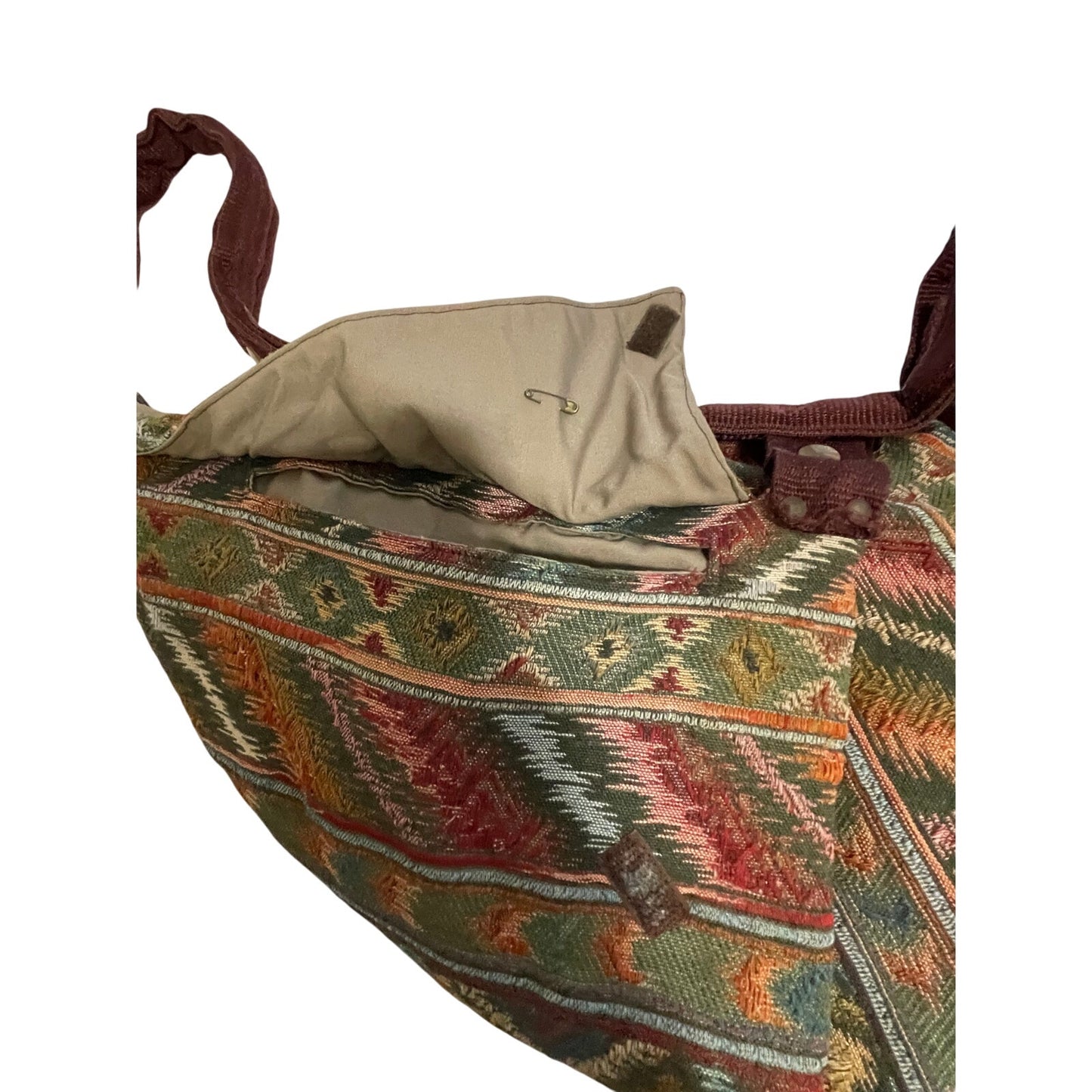 Vintage Rug Multi-Functional Shoulder Bag - Read for More Detail