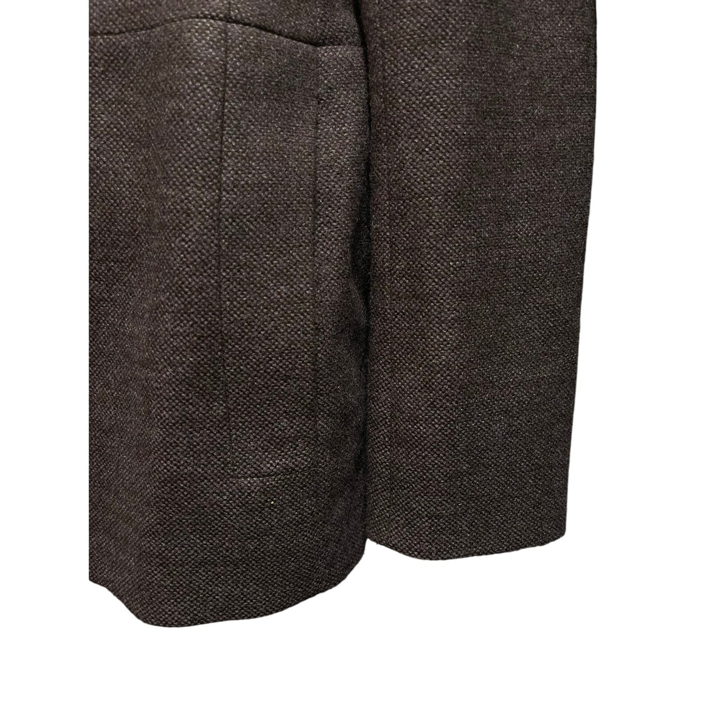 AKRIS Purple Wool, Cashmere & Silk Blend Blazer - Size 8