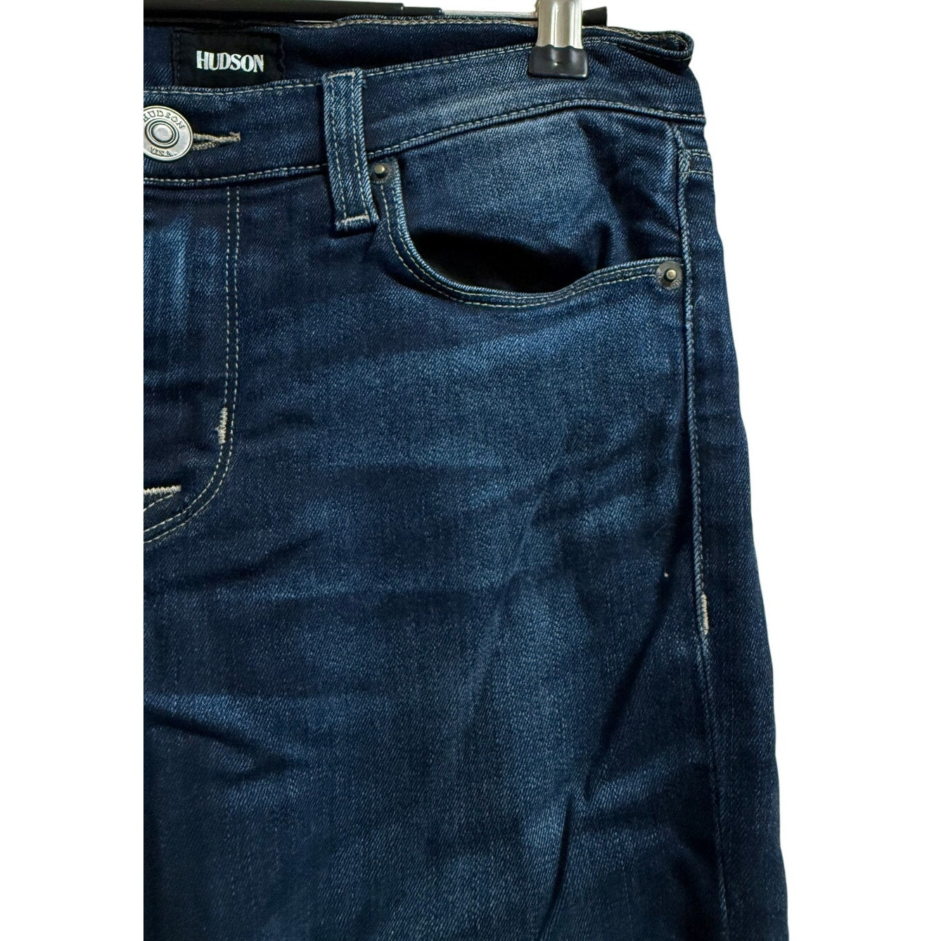 Hudson Jeans Krista Crop Super Skinny Denim Jeans Size 26