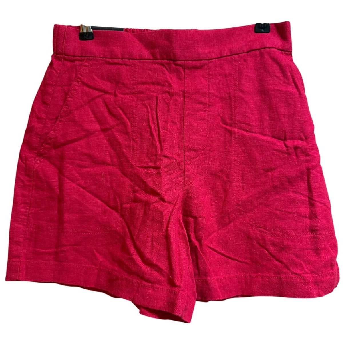 Banana Republic Linen Blend Reddish Pink Pull On Chino Shorts - Size XS - NWT