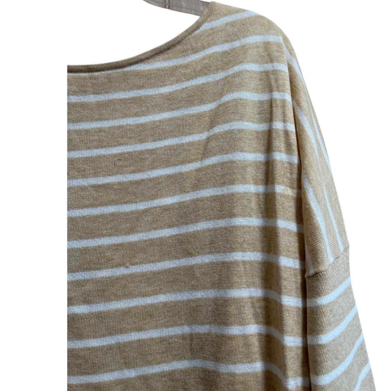 Lilly Pulitzer Elba Sweater Coastal Shell Stripe CoolMax - Medium NWT $138 MSRP