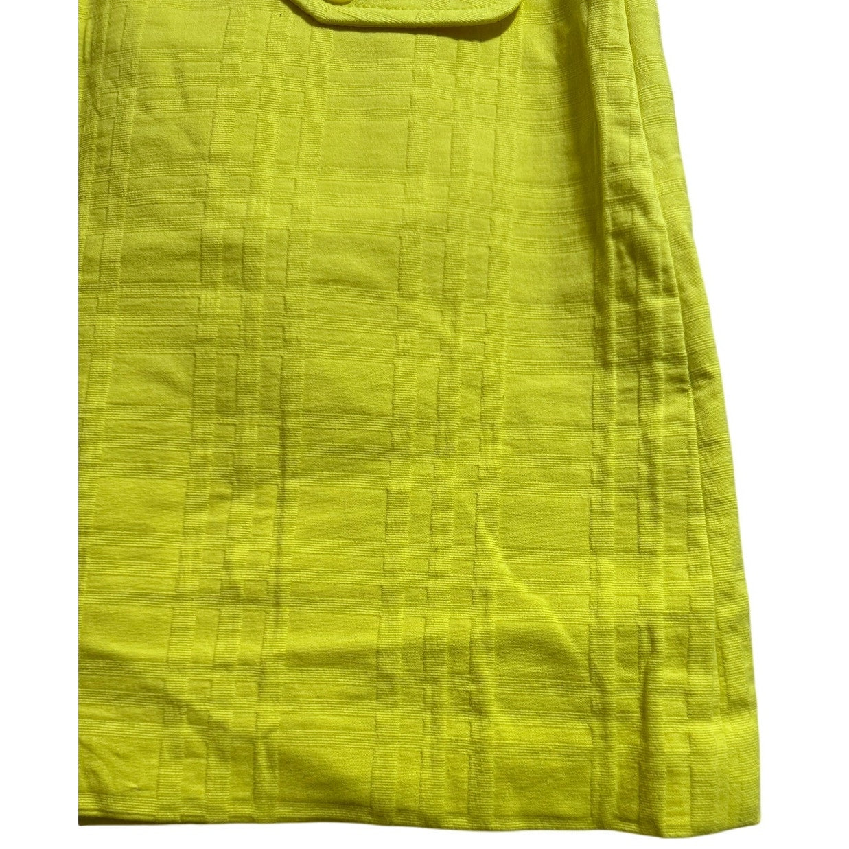 Trina Turk Bright Yellow Camden Skirt - Pencil - Mini - Size 8 - NWT - $228 MSRP