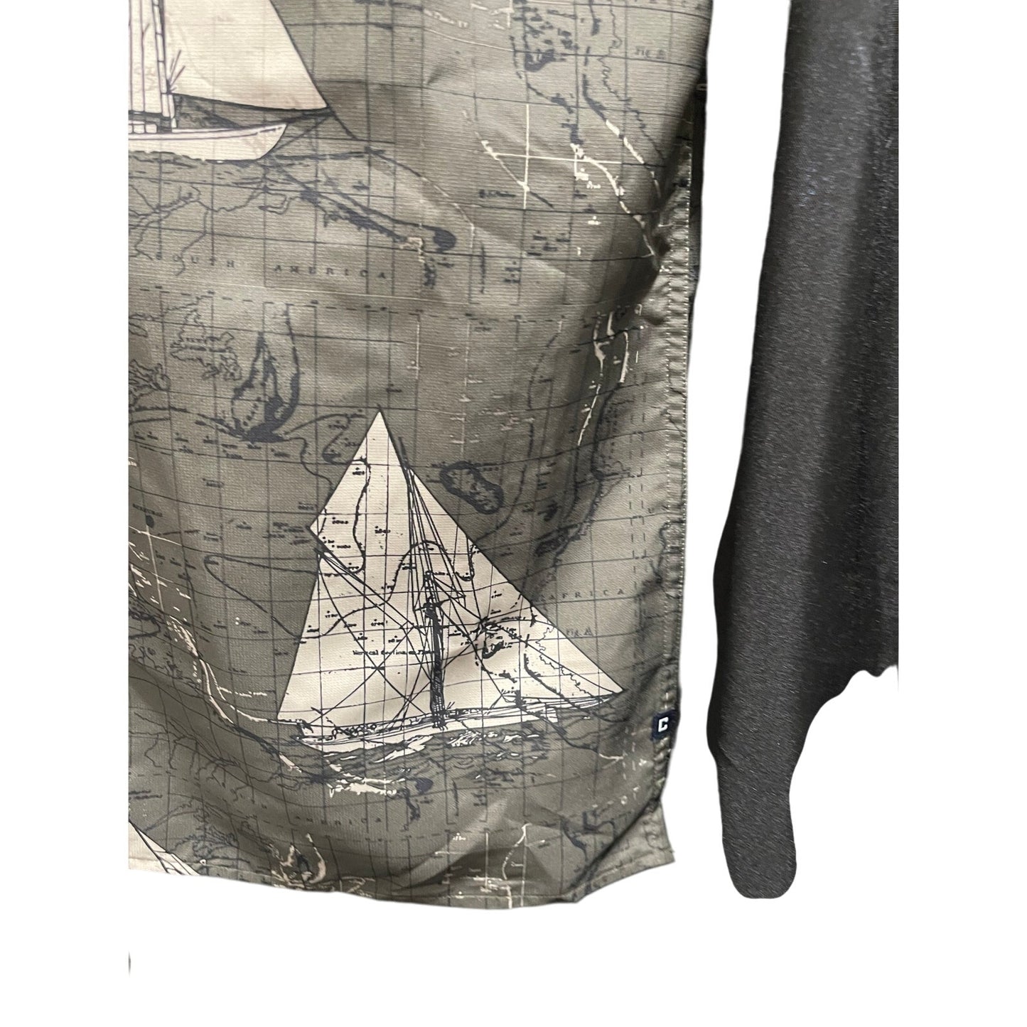 Chaps Key Items Expedition UPF 50+ Short Sleeve Button Up - NWT - MSRP $55