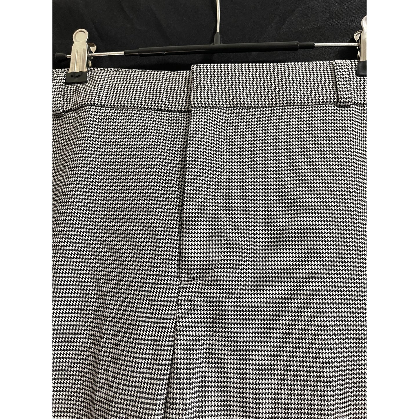 Banana Republic Black & White Herringbone Size 14 "Ryan" Dress Pants
