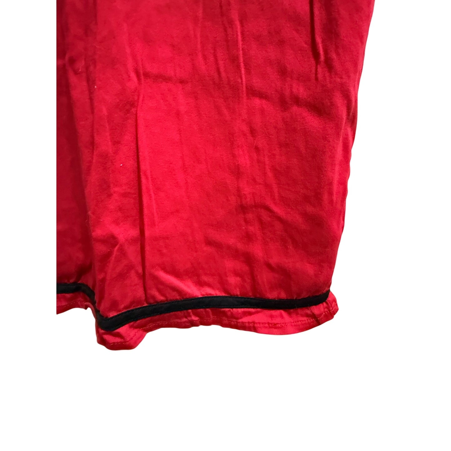 Rock Steady Red & Black Sleeveless Mini Dress Size Large - Y2K Vintage