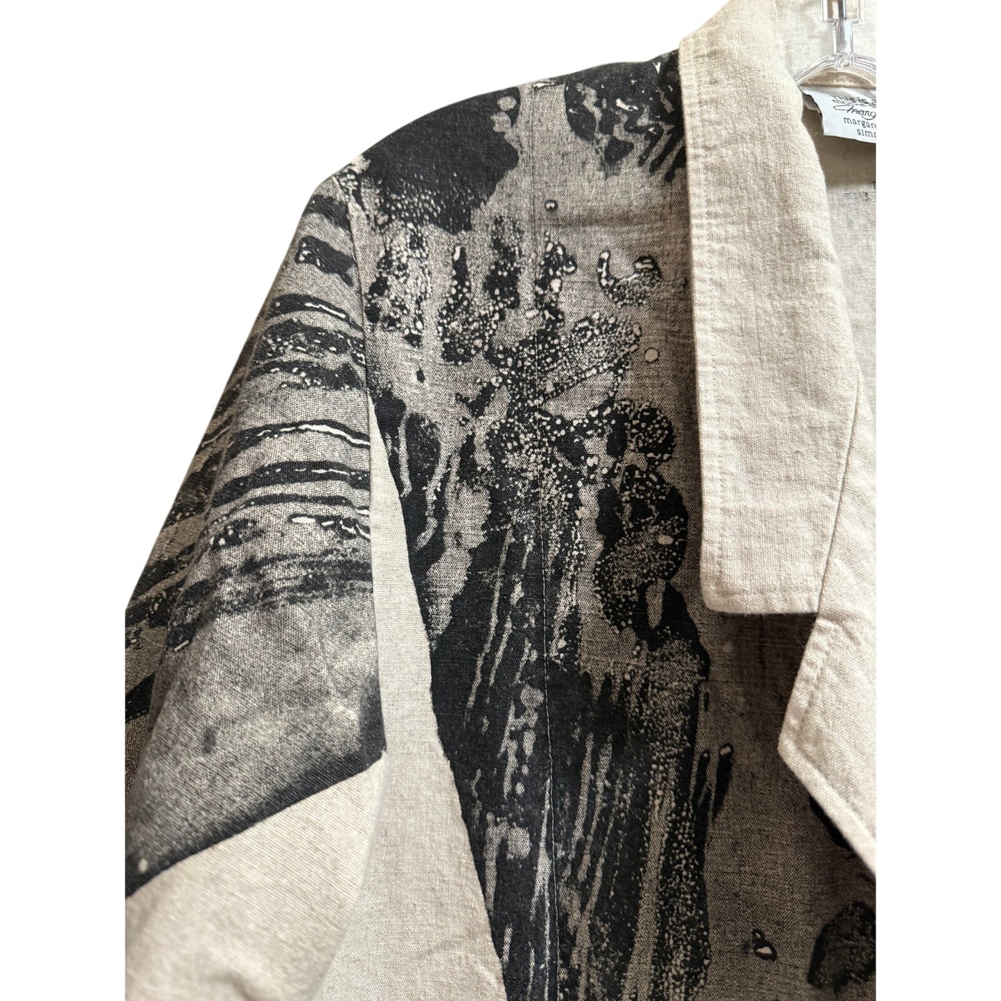 RARE Vintage Margareta Forslund Design Model Jacket - Linen ONE OF A KIND