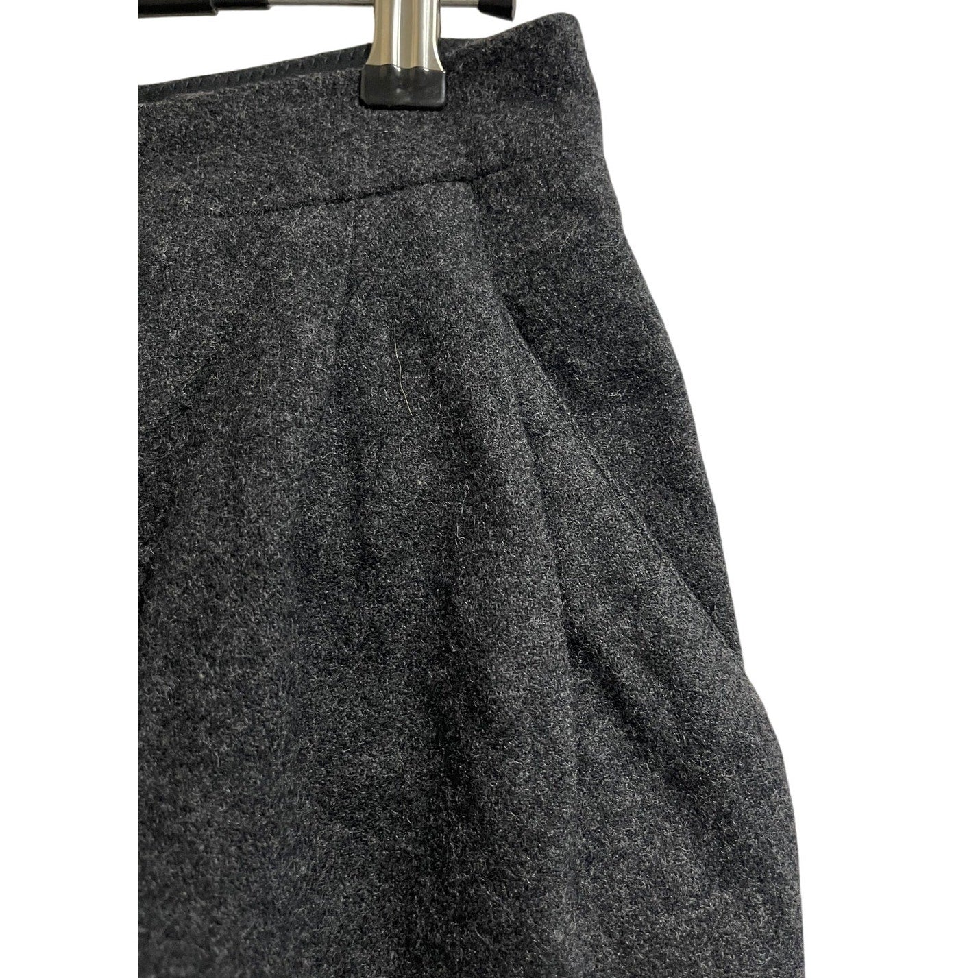 Vintage JG Hook Gray Women's Wool Blend Pants - Size 8