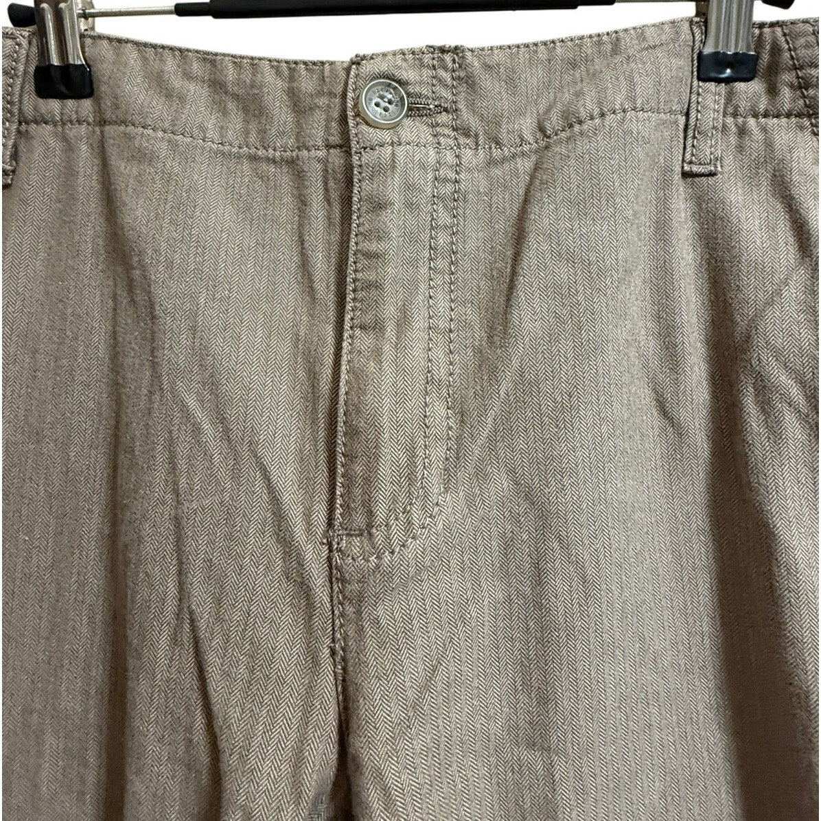 Vintage Liz Claiborne Sloan Pants - Beige - Size 8 - 100% Cotton