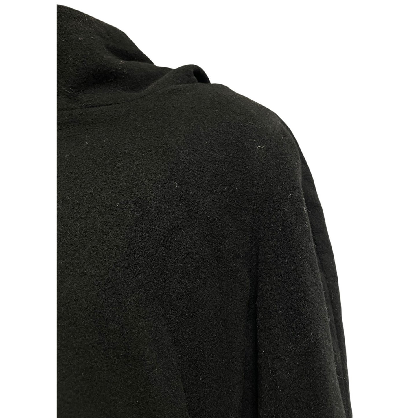 Marc Jacobs Black Hooded Sweatshirt Jacket - Heavy - Long Full Zip