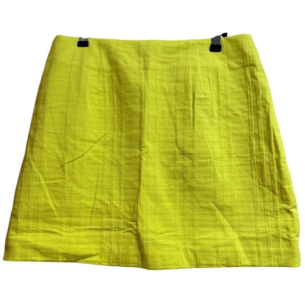 Trina Turk Bright Yellow Camden Skirt - Pencil - Mini - Size 8 - NWT - $228 MSRP
