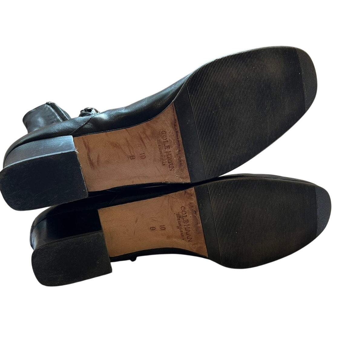 Vintage Cole Haan Italian Leather Short Ankle Boots - Size 10
