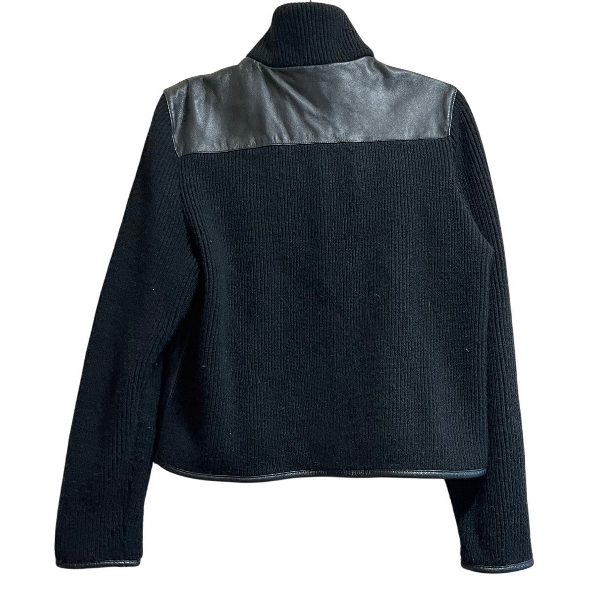 Vintage Marvin Richards Black Leather Jacket - Size Medium
